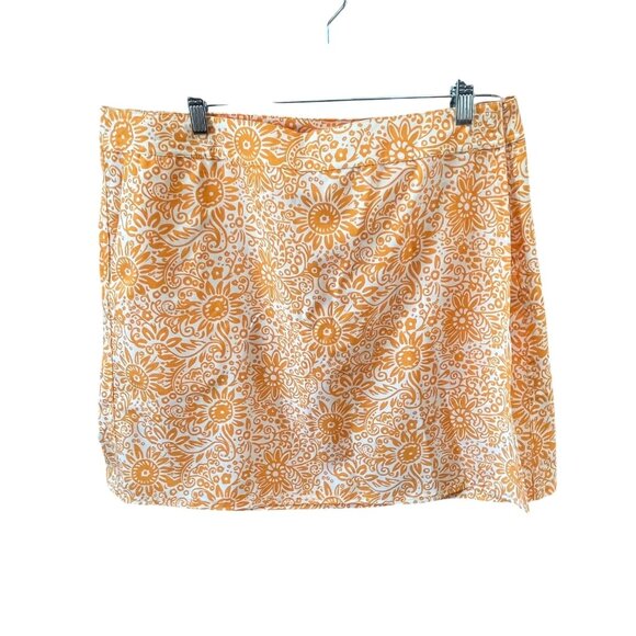 Ripskirt Yellow floral Print- size‎ XL - Picture 1 of 3